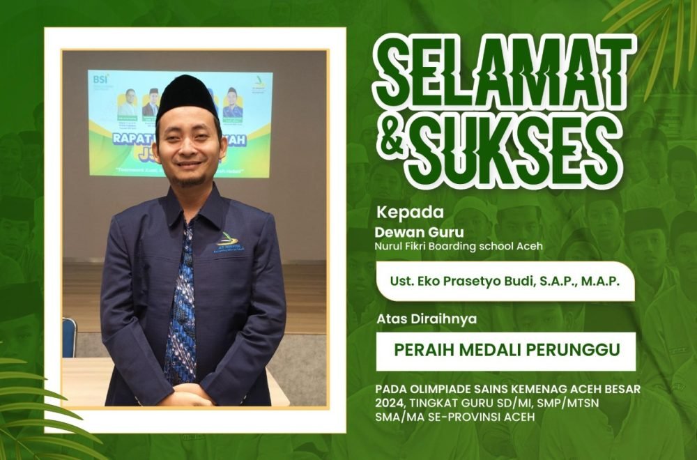 Peraih Medali Perunggu Pada Olimpiade Sains Kemenag Aceh Besar 2024