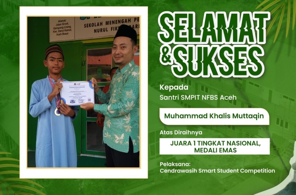 Juara 1 Tingkat Nasional Medali Emas